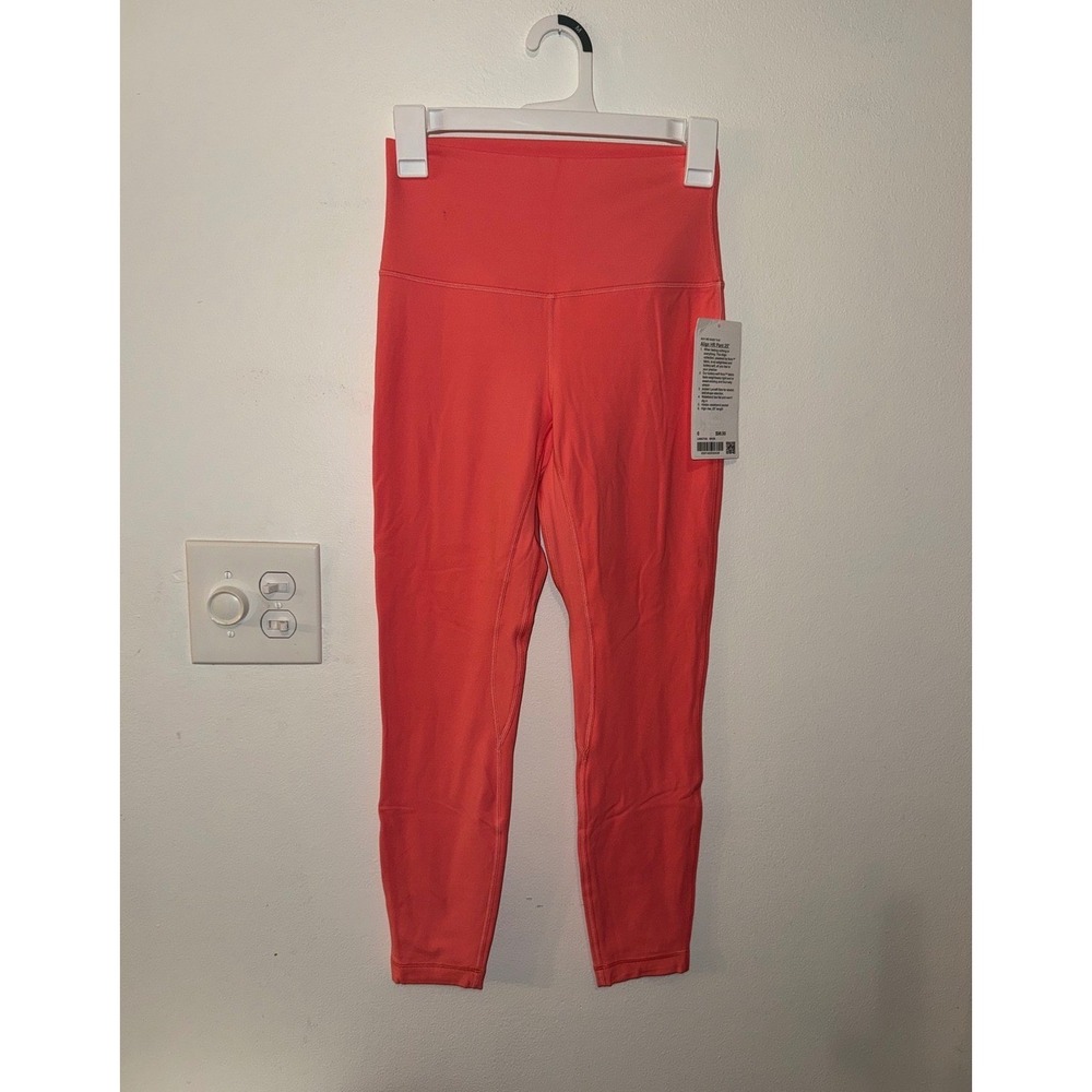 Lululemon Align HR Pant 25" Raspberry Crème Size 6 NWT RARE
